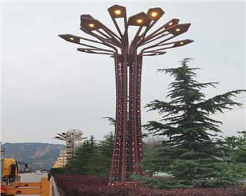 甘肅平?jīng)?米景觀燈項目